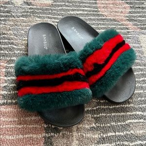Shop Talulah The Original Fur Slides